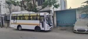 18|20|21|23|25 Seater Bus Rental In Ganganagar