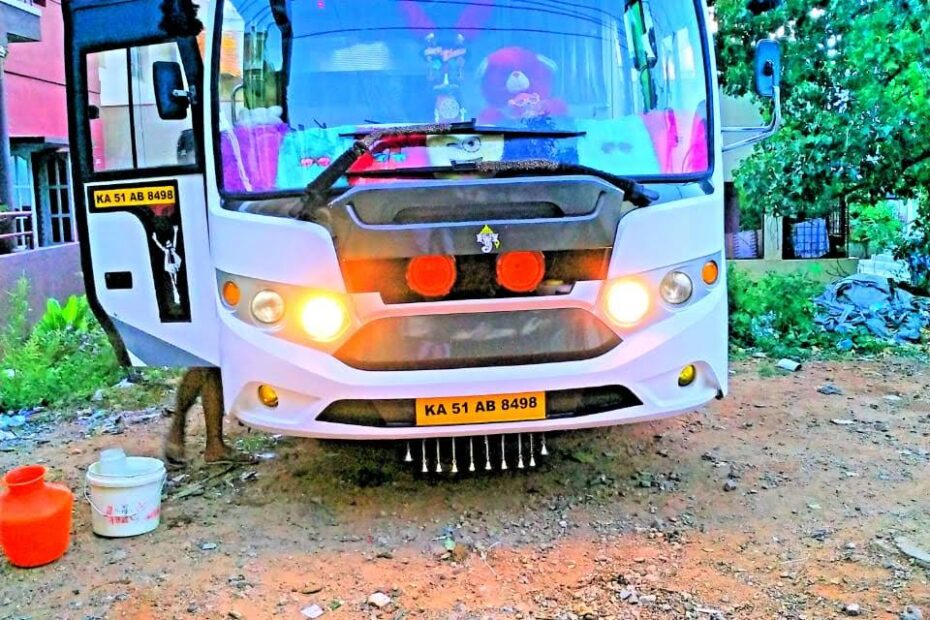 18|20|21|23|25 Seater Bus Rental In Jeevanbhima Nagar