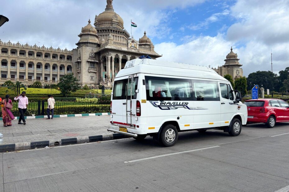 Tempo Traveller 9 Seater